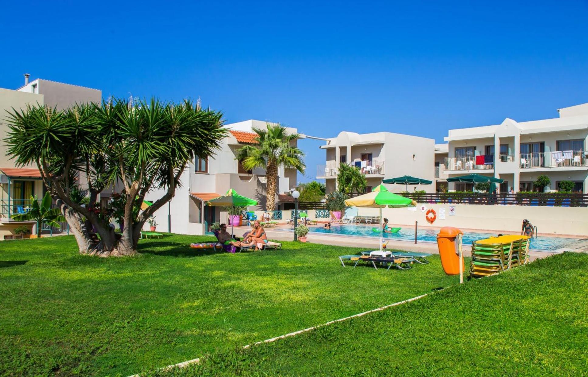 Theoni Apartments Малія Екстер'єр фото