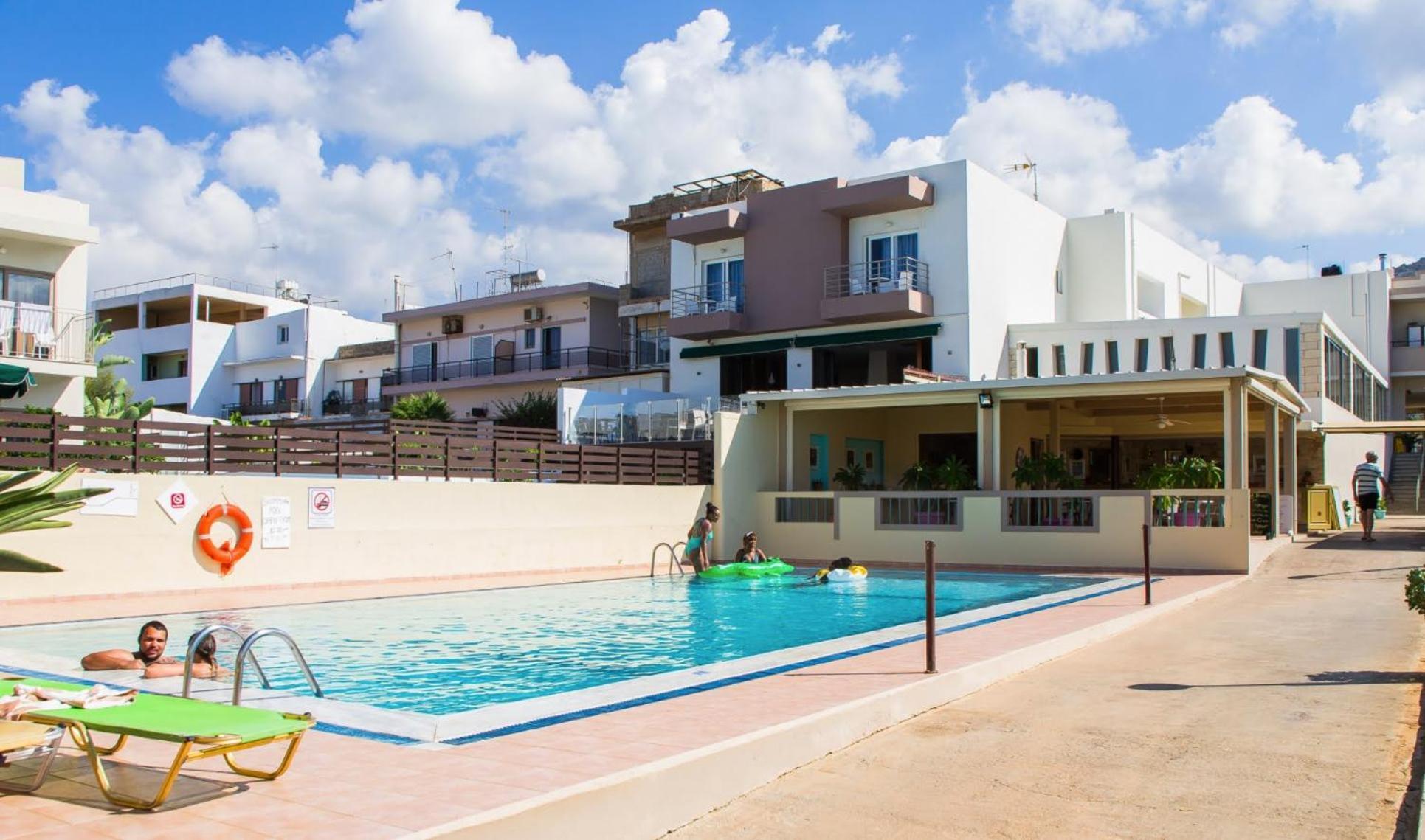 Theoni Apartments Малія Екстер'єр фото