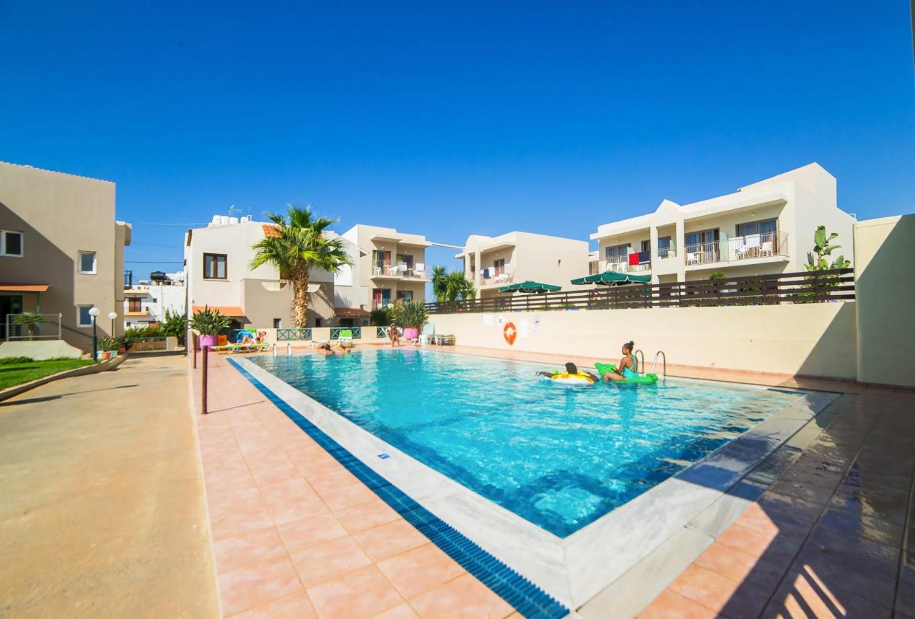 Theoni Apartments Малія Екстер'єр фото
